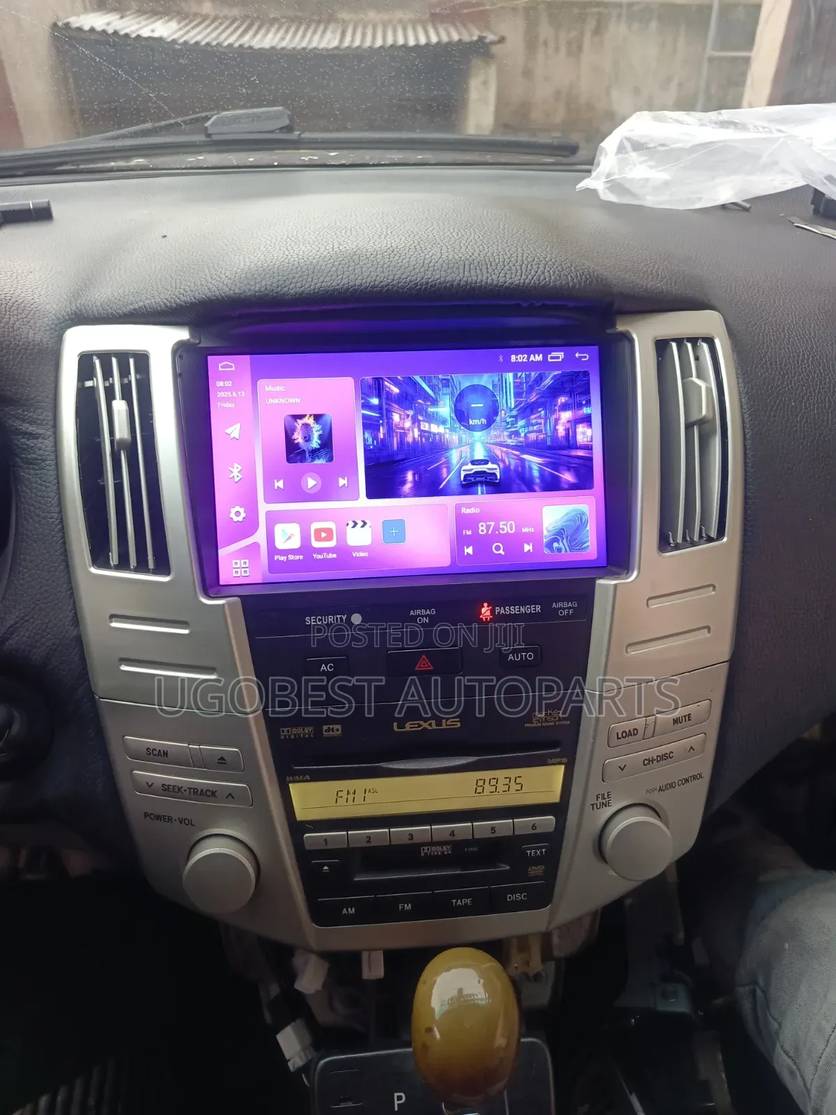 Rx 330/350 Android Navigation System With GPS (Map)