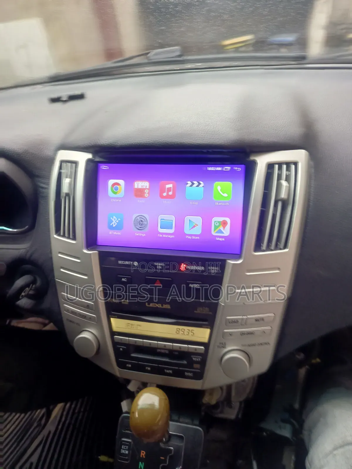 Rx 330/350 Android Navigation System With GPS (Map)