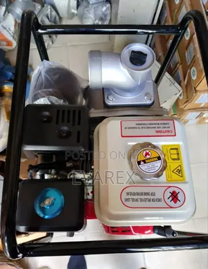 Flood Draining Water Pump Machine 6.5hp. Petrol Use.