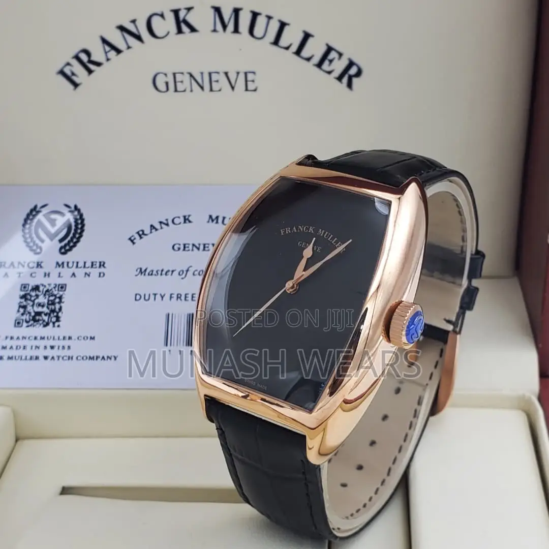 Frank Muller Leather Strap Wristwatch