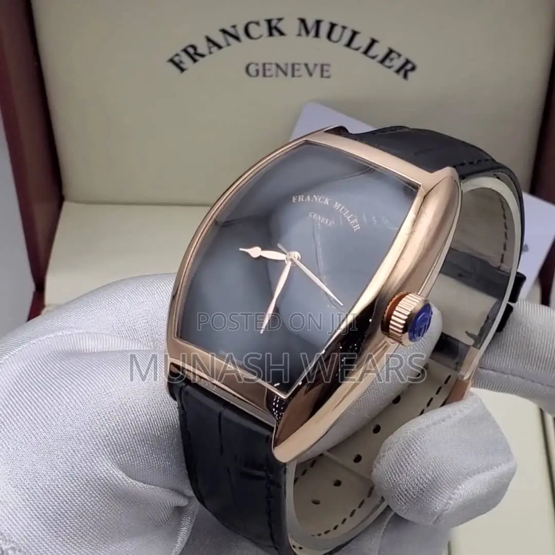Frank Muller Leather Strap Wristwatch