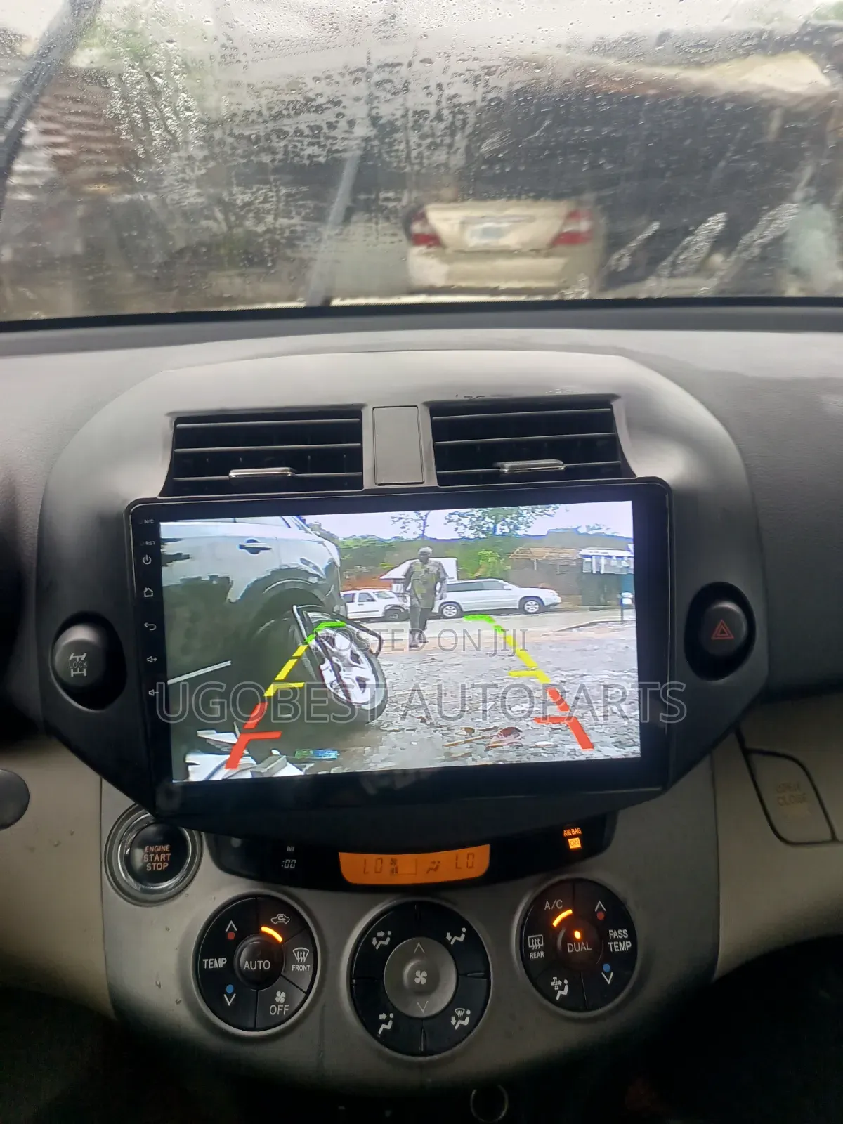 Toyota Rav4 2008/2011 Android Screen With AC Vent Chrome / GPS (Map)