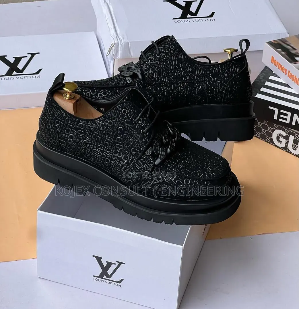Louis Vuitton Laced Loafers