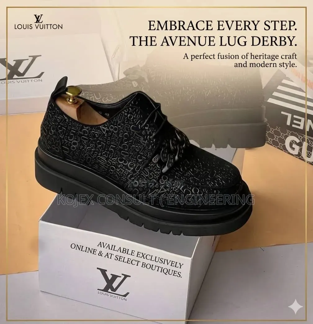 Louis Vuitton Laced Loafers