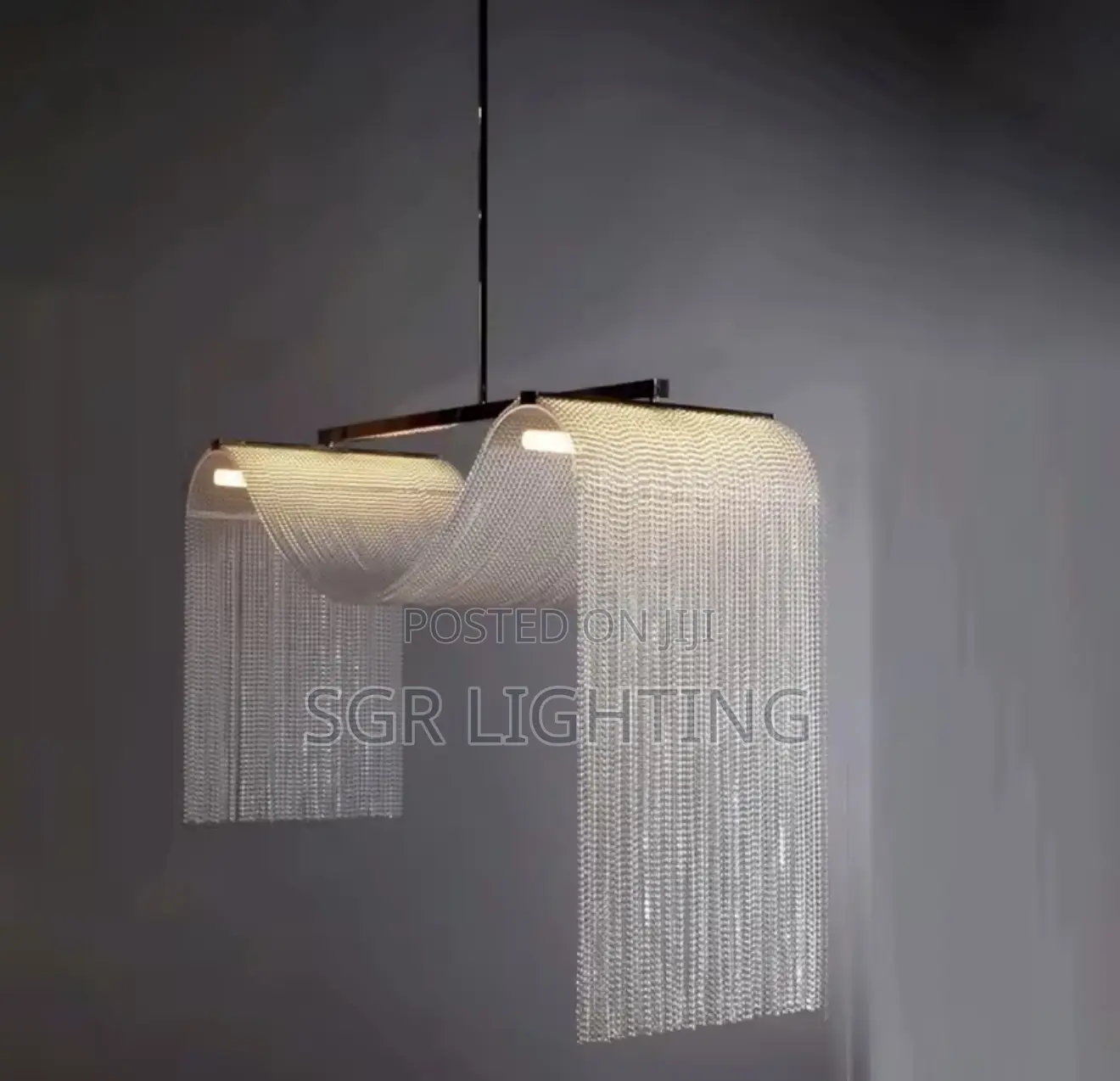 Modern Simple Restaurant Chandelier Creative Personality Flow