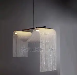 Modern Simple Restaurant Chandelier Creative Personality Flow