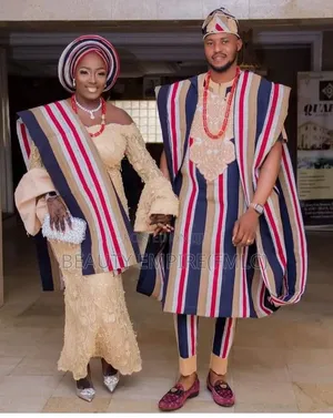 Couple Aso Oke Set