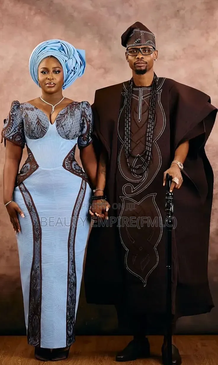 Couple Aso Oke Set