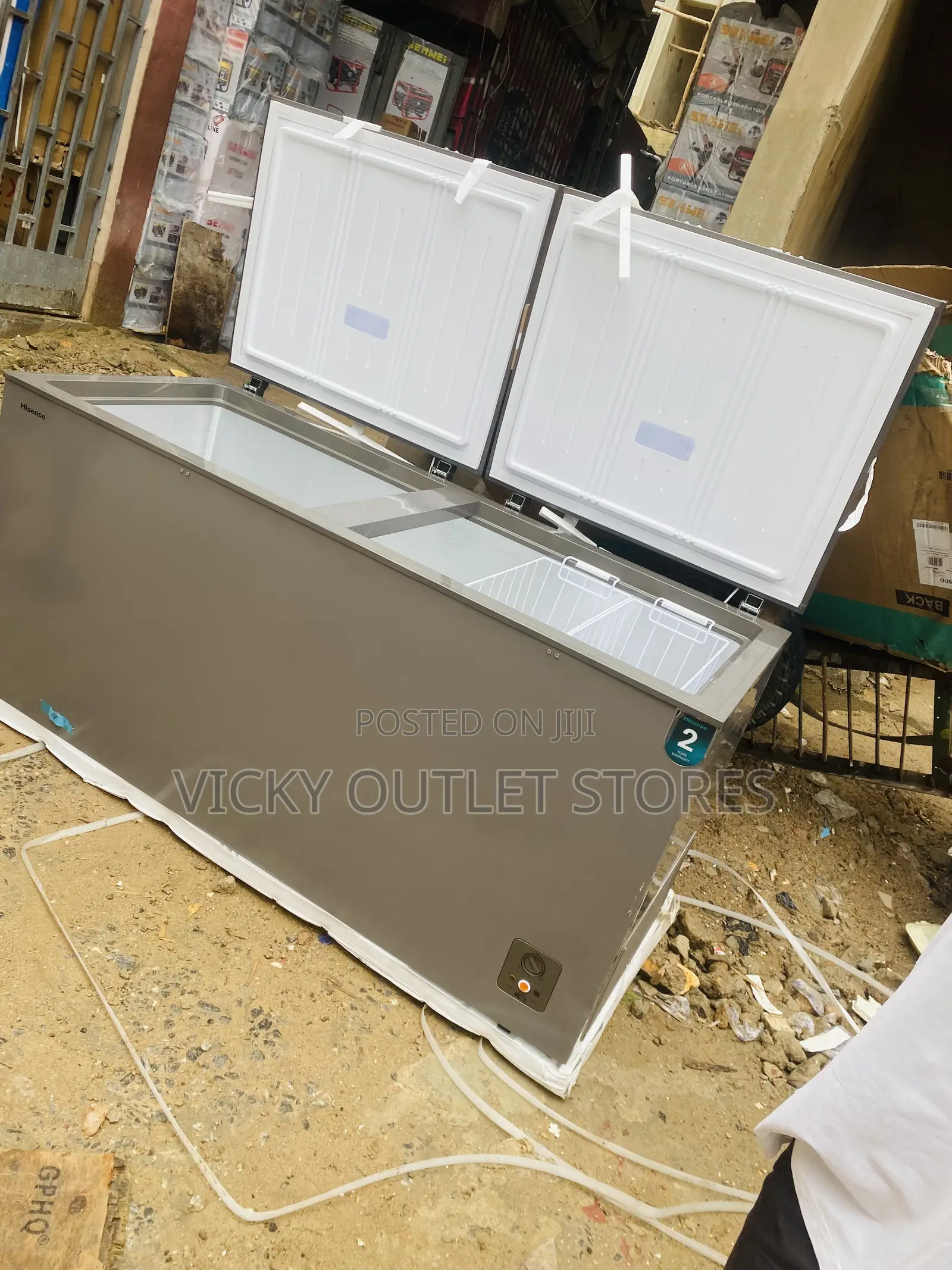 Hisense 500liters Double Chest Freezer