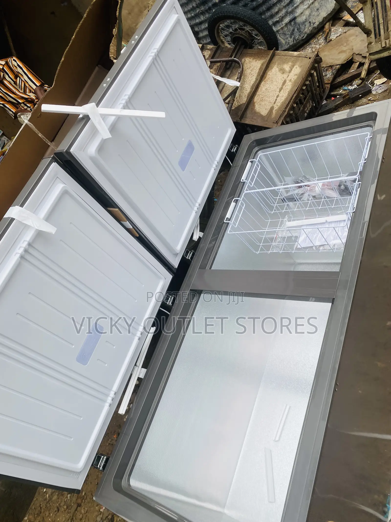 Hisense 500liters Double Chest Freezer