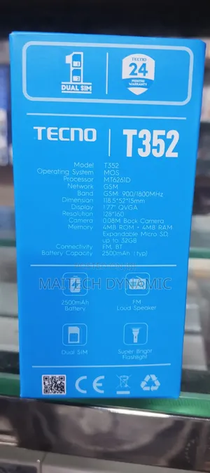 New Tecno T352