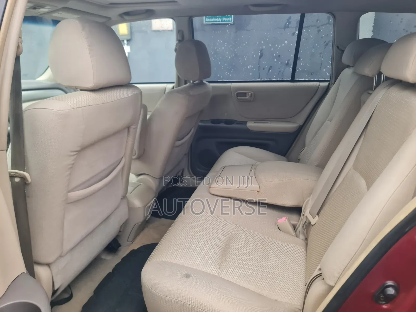 Toyota Highlander 2006 Red