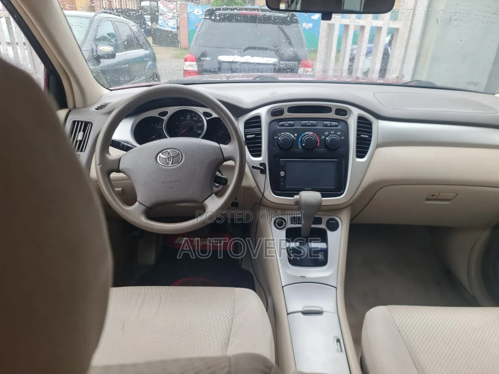 Toyota Highlander 2006 Red