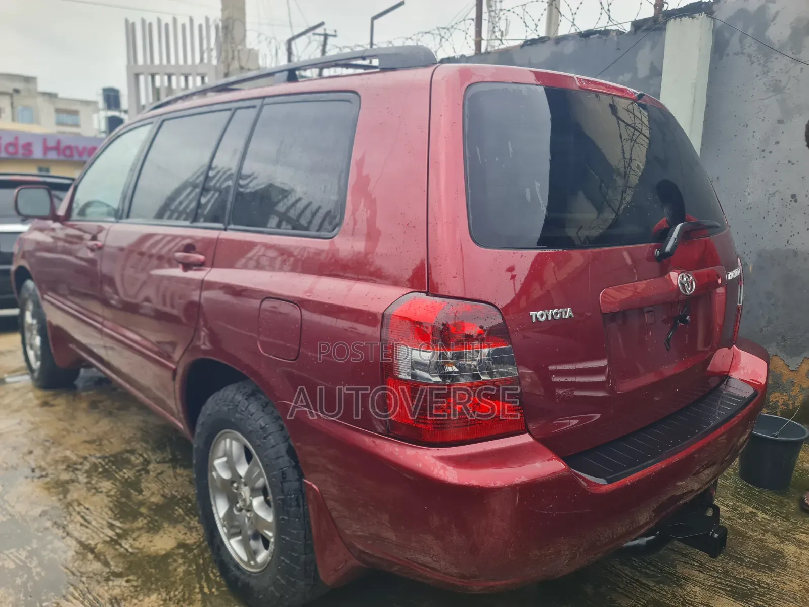 Toyota Highlander 2006 Red