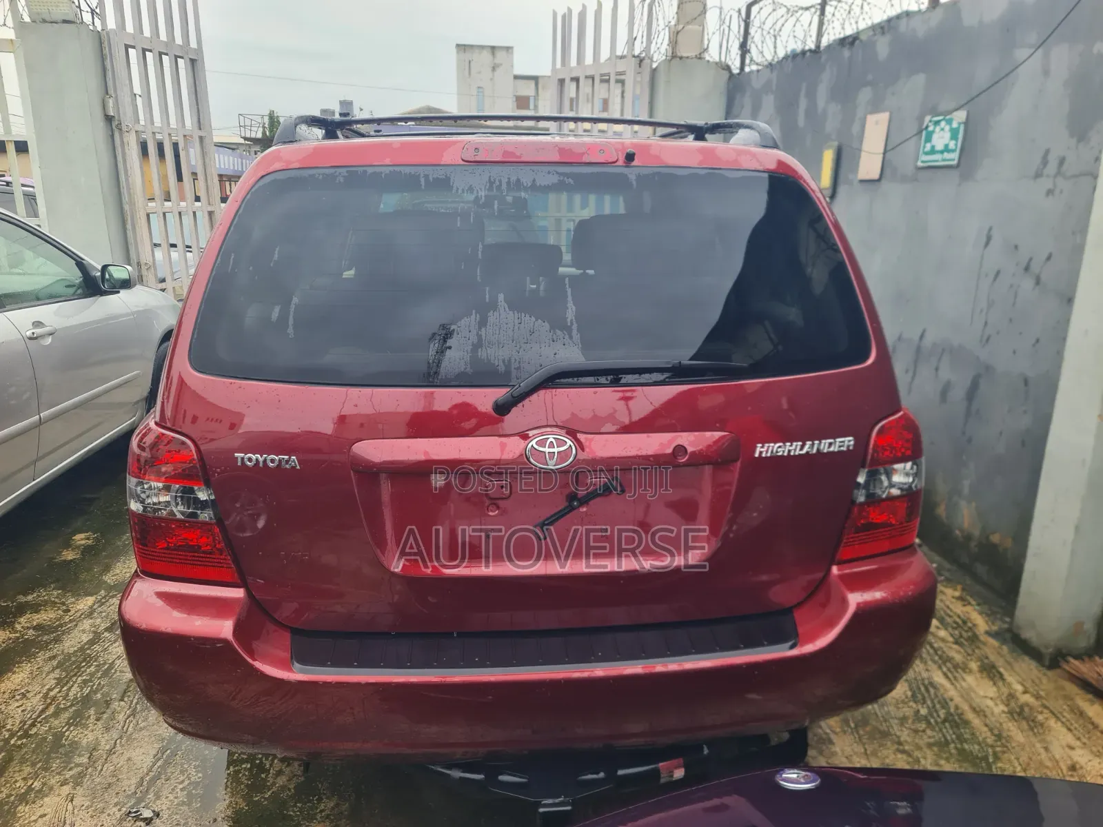 Toyota Highlander 2006 Red