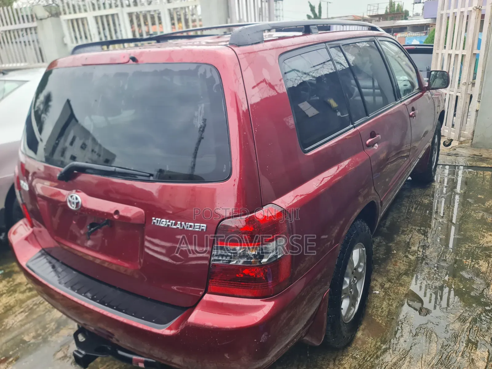 Toyota Highlander 2006 Red