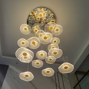 Big Staircase Chandelier for Living Space