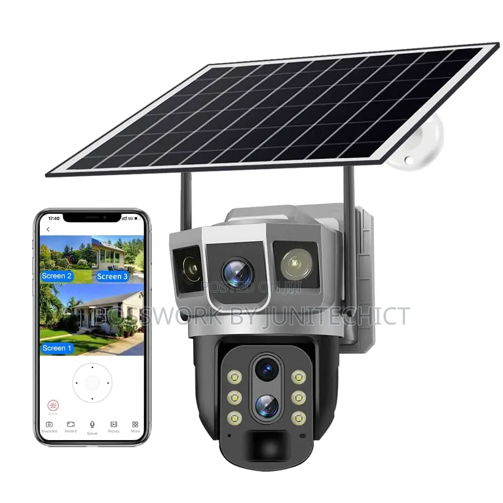 12mp Ultra-Sharp Solar CCTV Camera