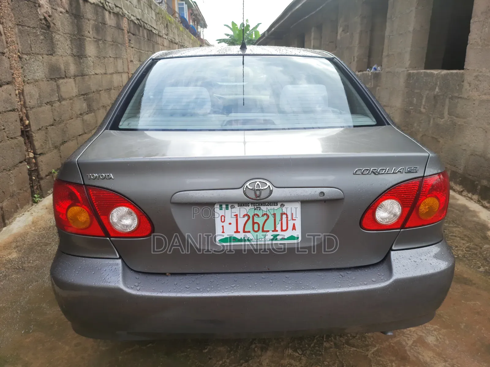 Toyota Corolla 1.4 D Automatic 2004 Gray