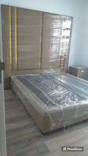 Full Padded 6by6 Bedframe as Seen
