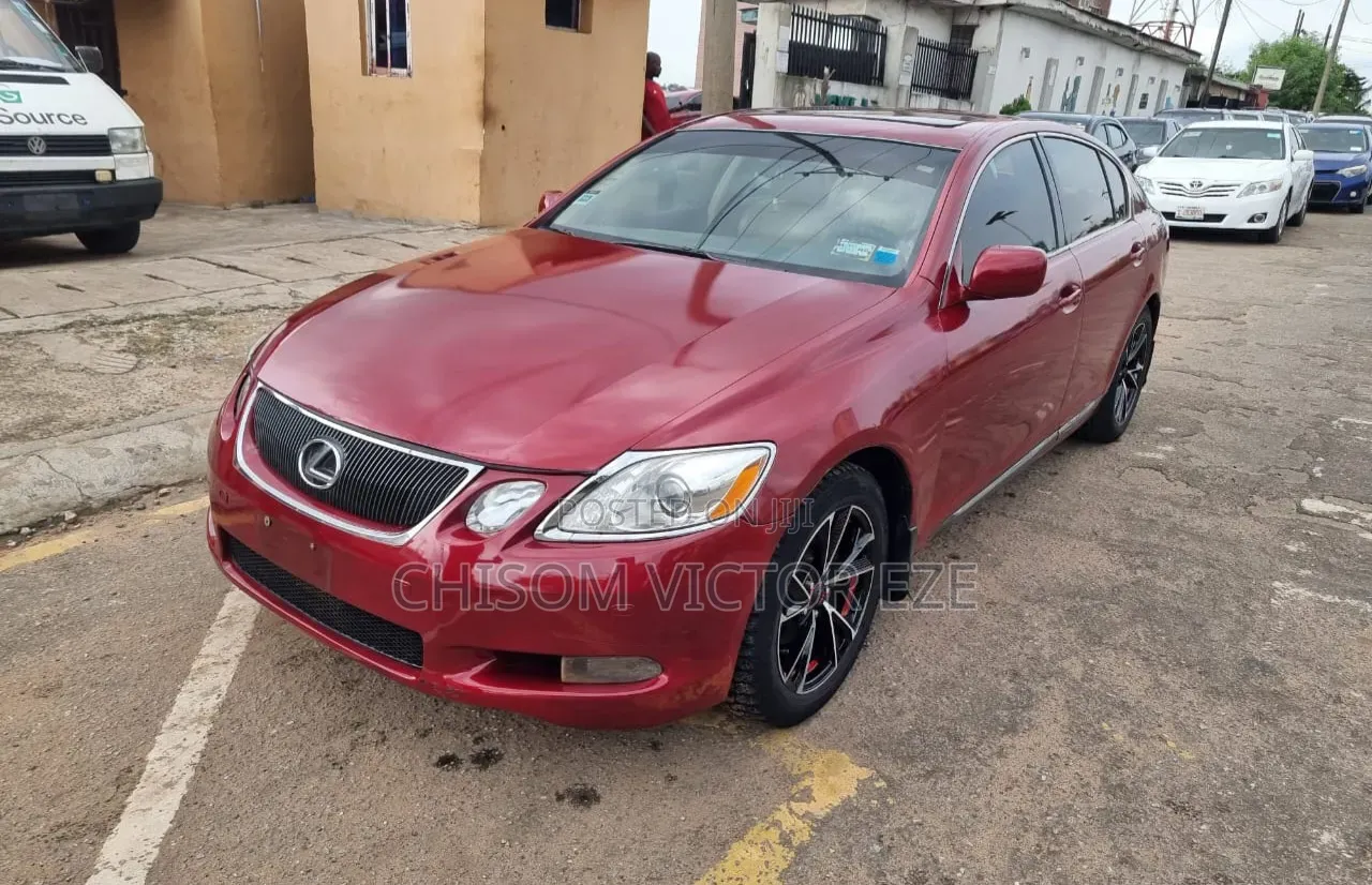 Lexus GS 300 AWD 2006 Red
