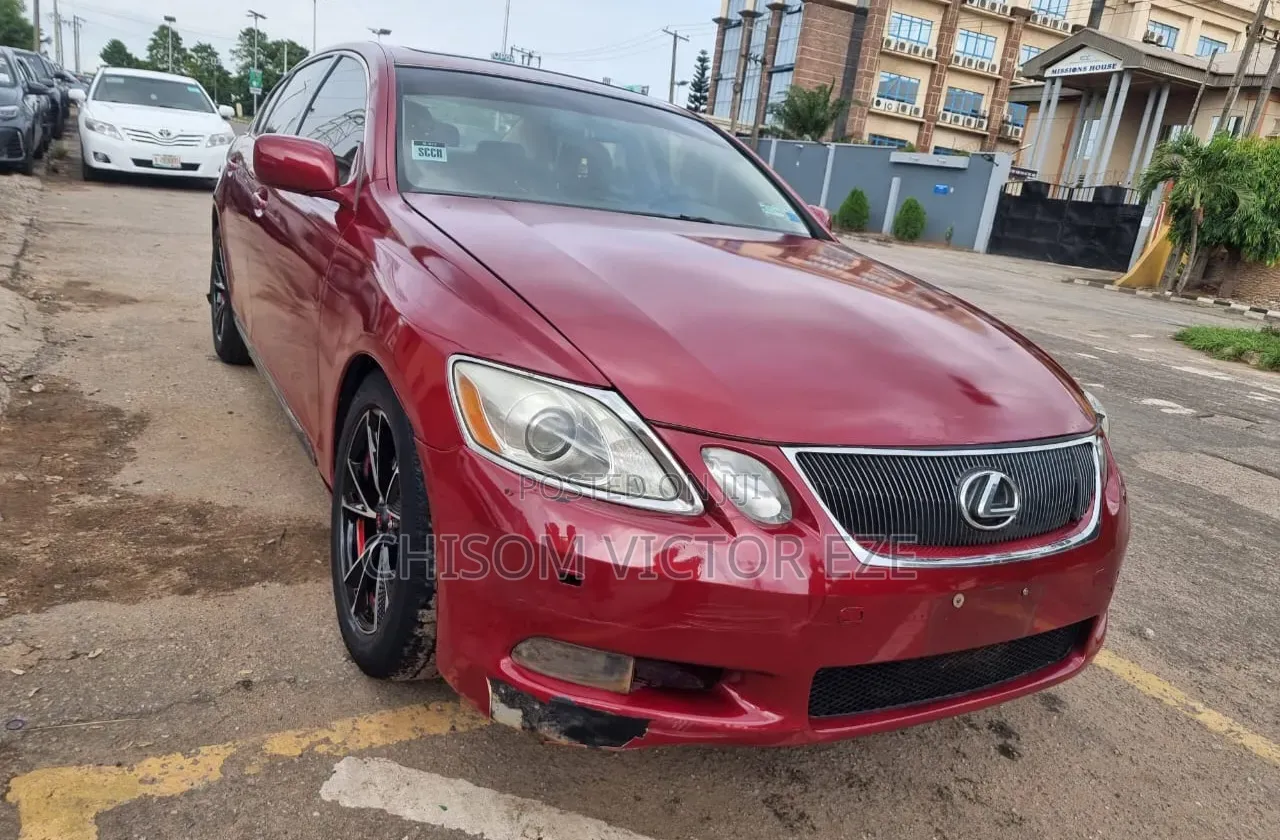 Lexus GS 300 AWD 2006 Red