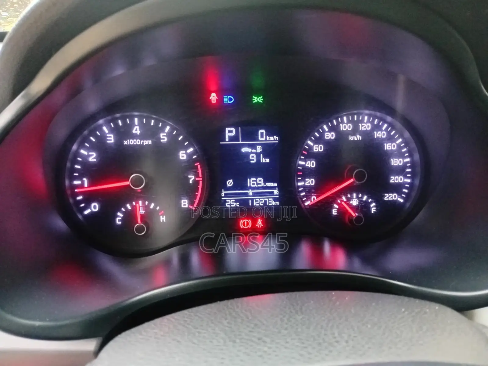 Kia Rio 2019 Red