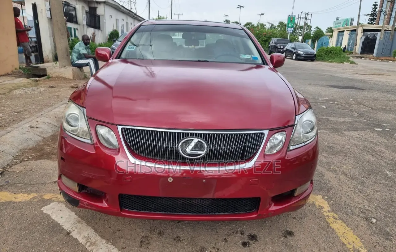 Lexus GS 300 AWD 2006 Red