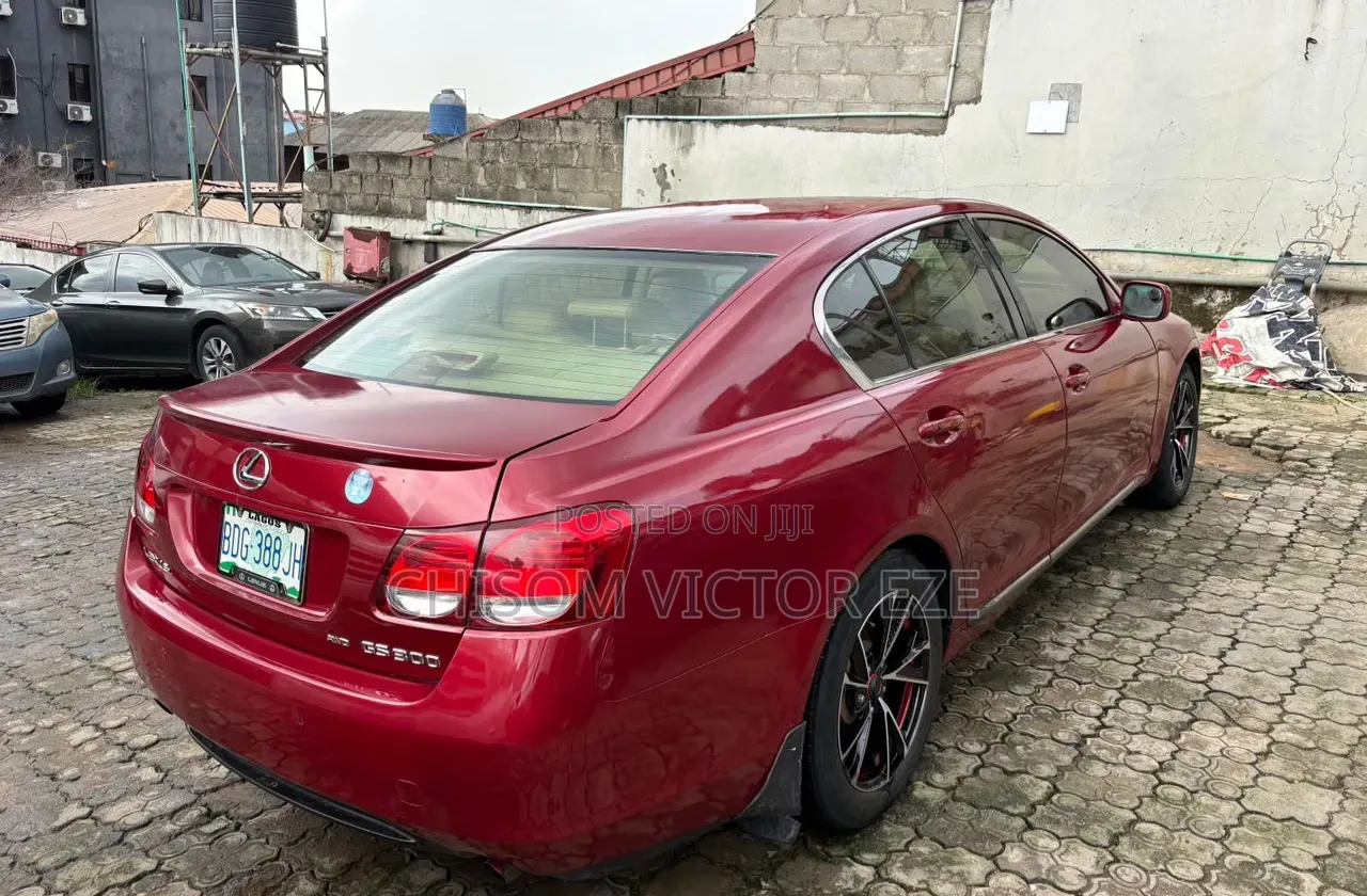 Lexus GS 300 AWD 2006 Red