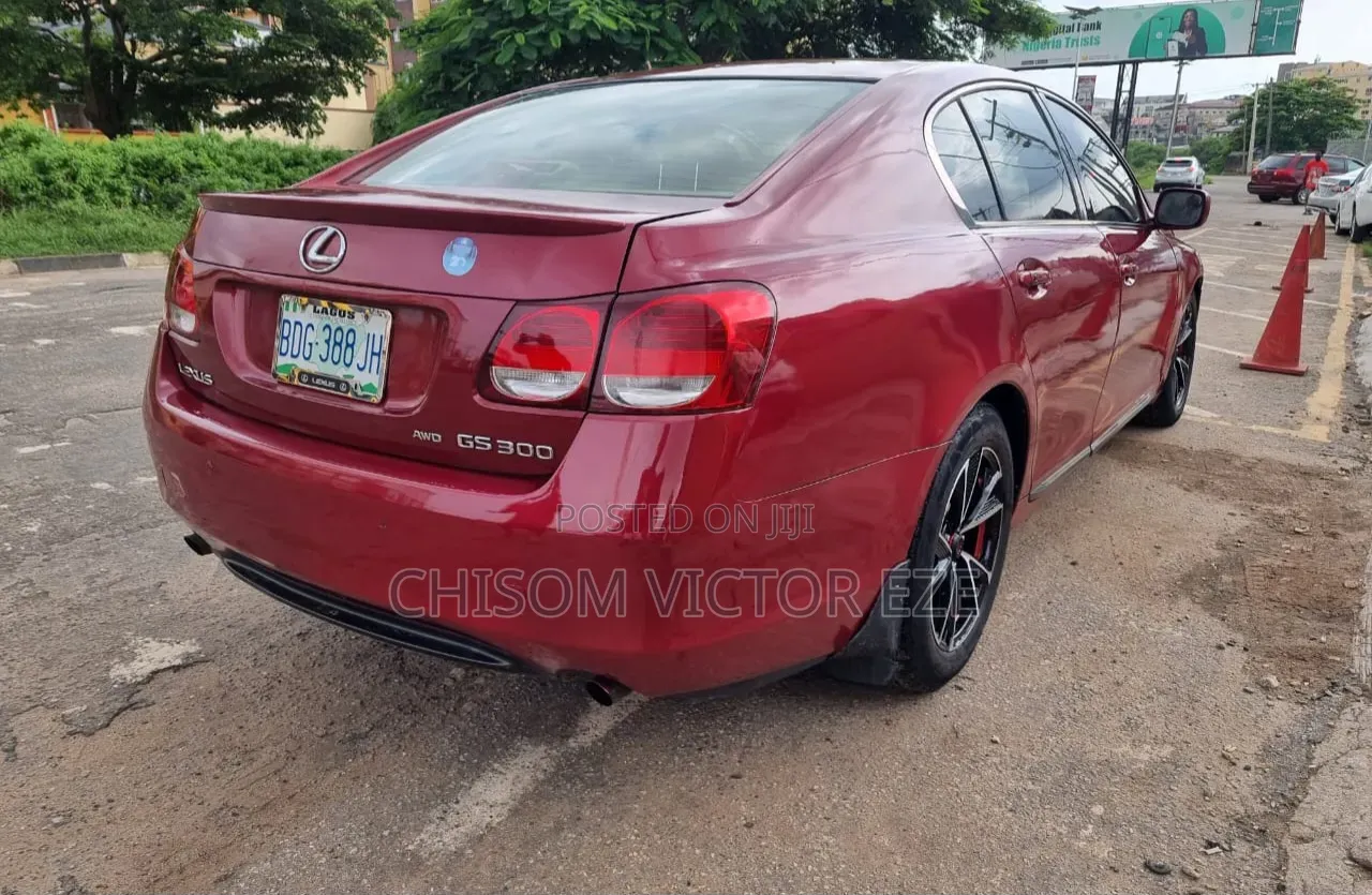 Lexus GS 300 AWD 2006 Red