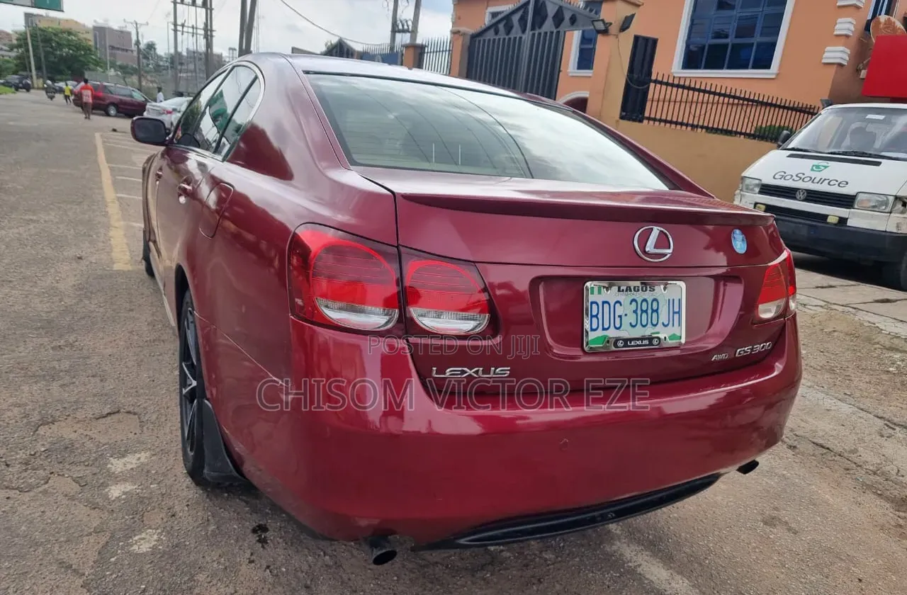 Lexus GS 300 AWD 2006 Red