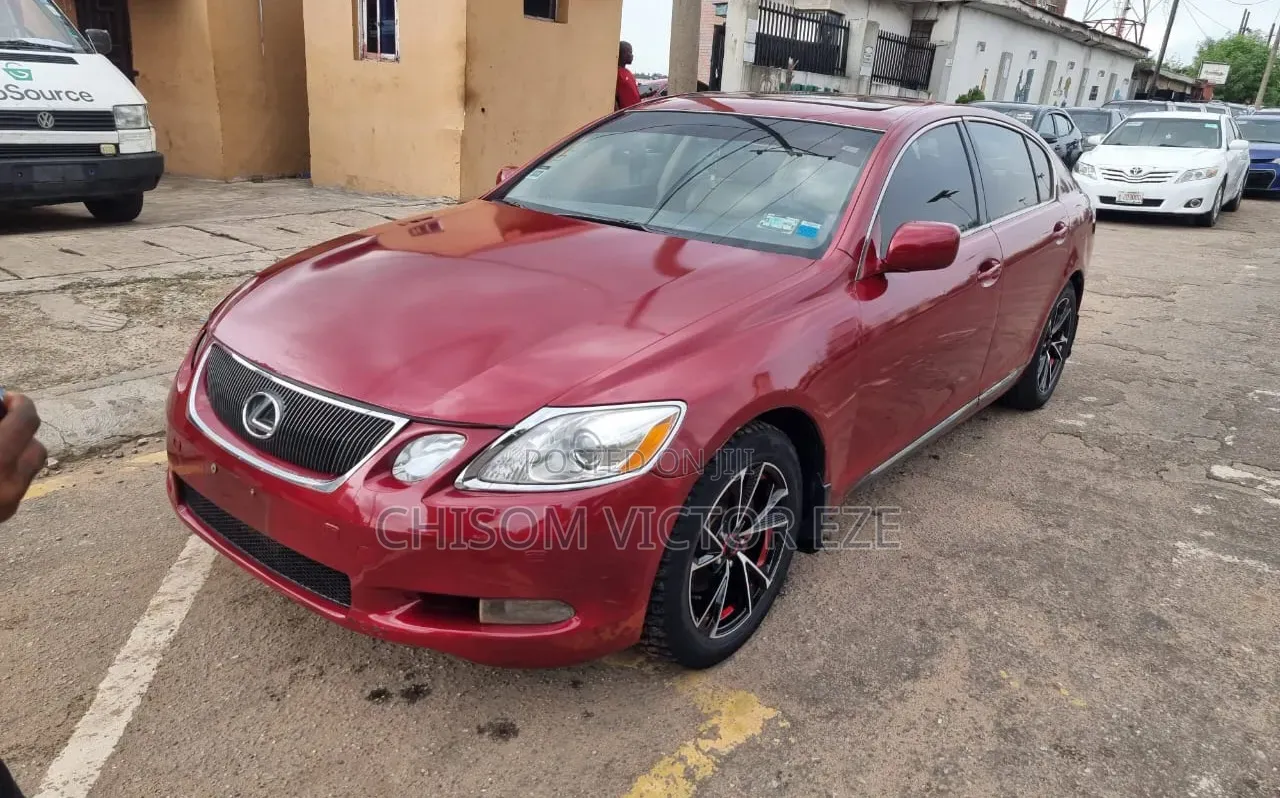 Lexus GS 300 AWD 2006 Red