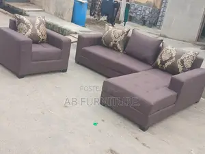 Brown L Shape Available