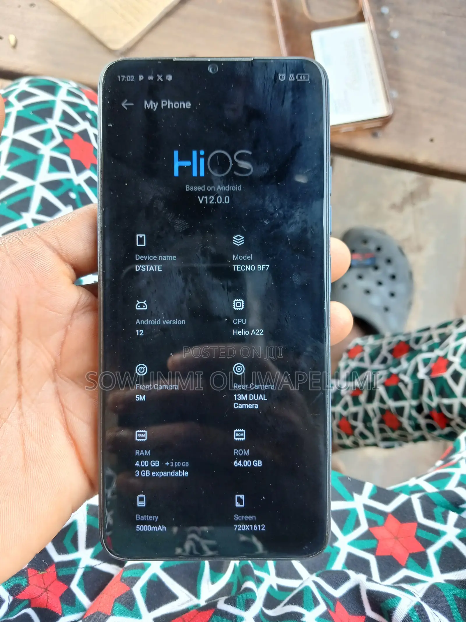 Tecno Pop 7 Pro 64 GB Blue