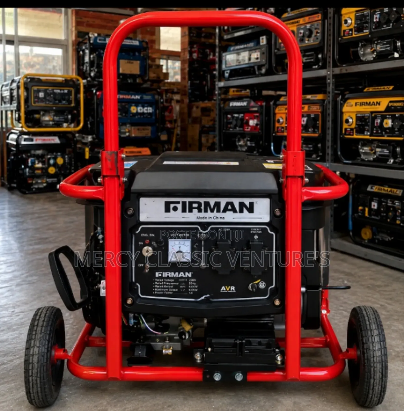 Firman Eco4990es 5.5kva Key Start Generator – 100% Copper Coil