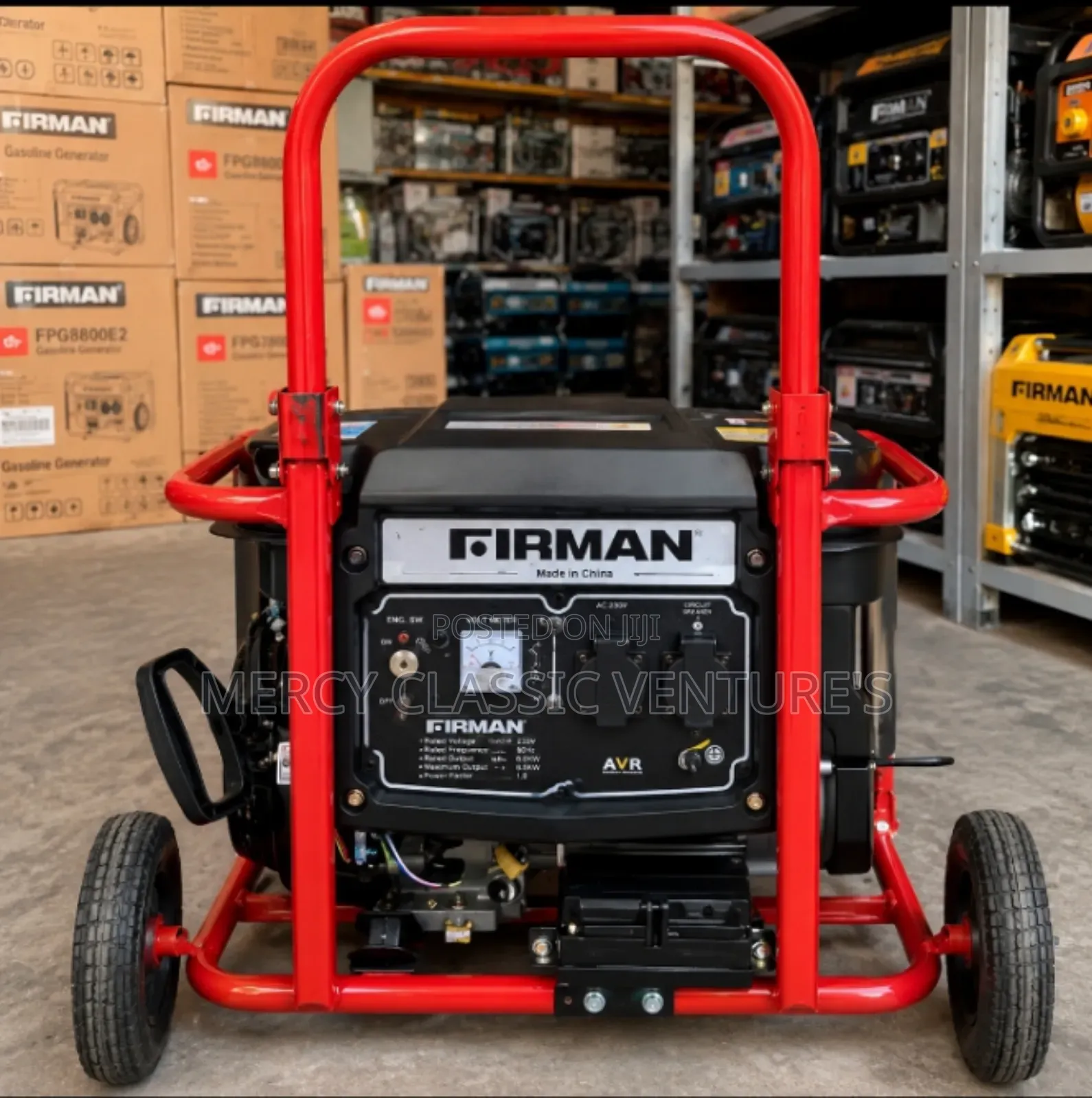Firman Eco4990es 5.5kva Key Start Generator – 100% Copper Coil