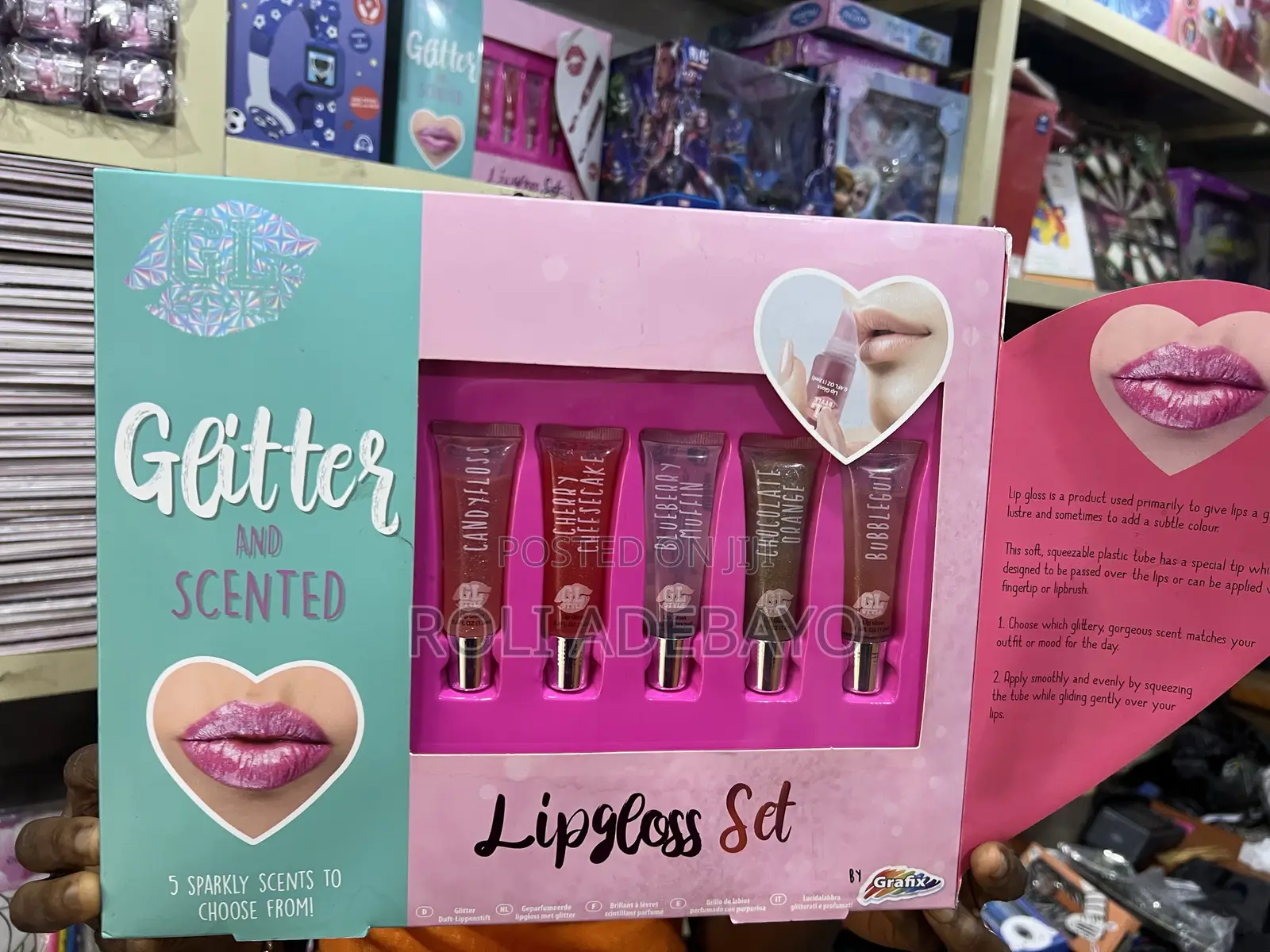 Lip Gloss Gift Set for Kids and Teens