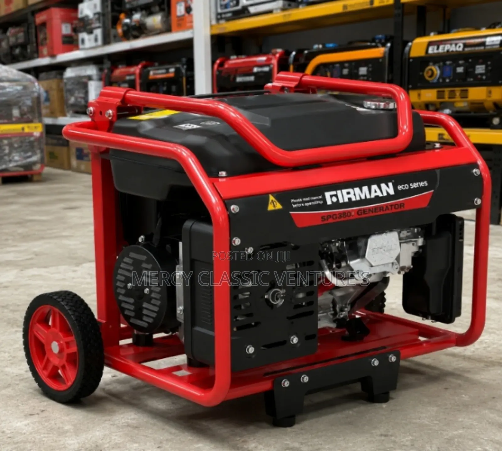 Firman Eco3990es Key Start Petrol Generator