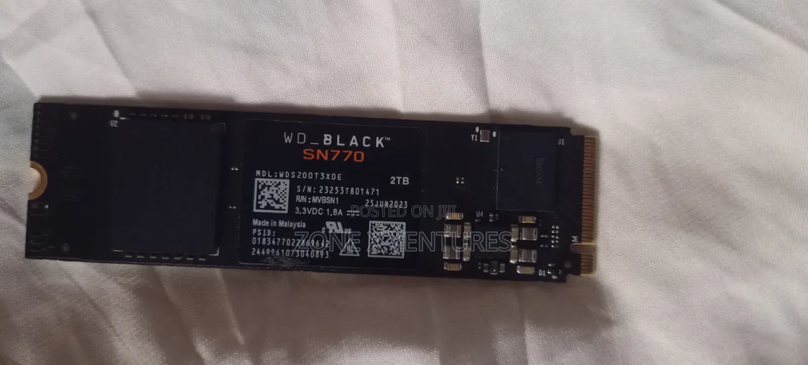 Ps5 SSD 2tb Wd Sn770