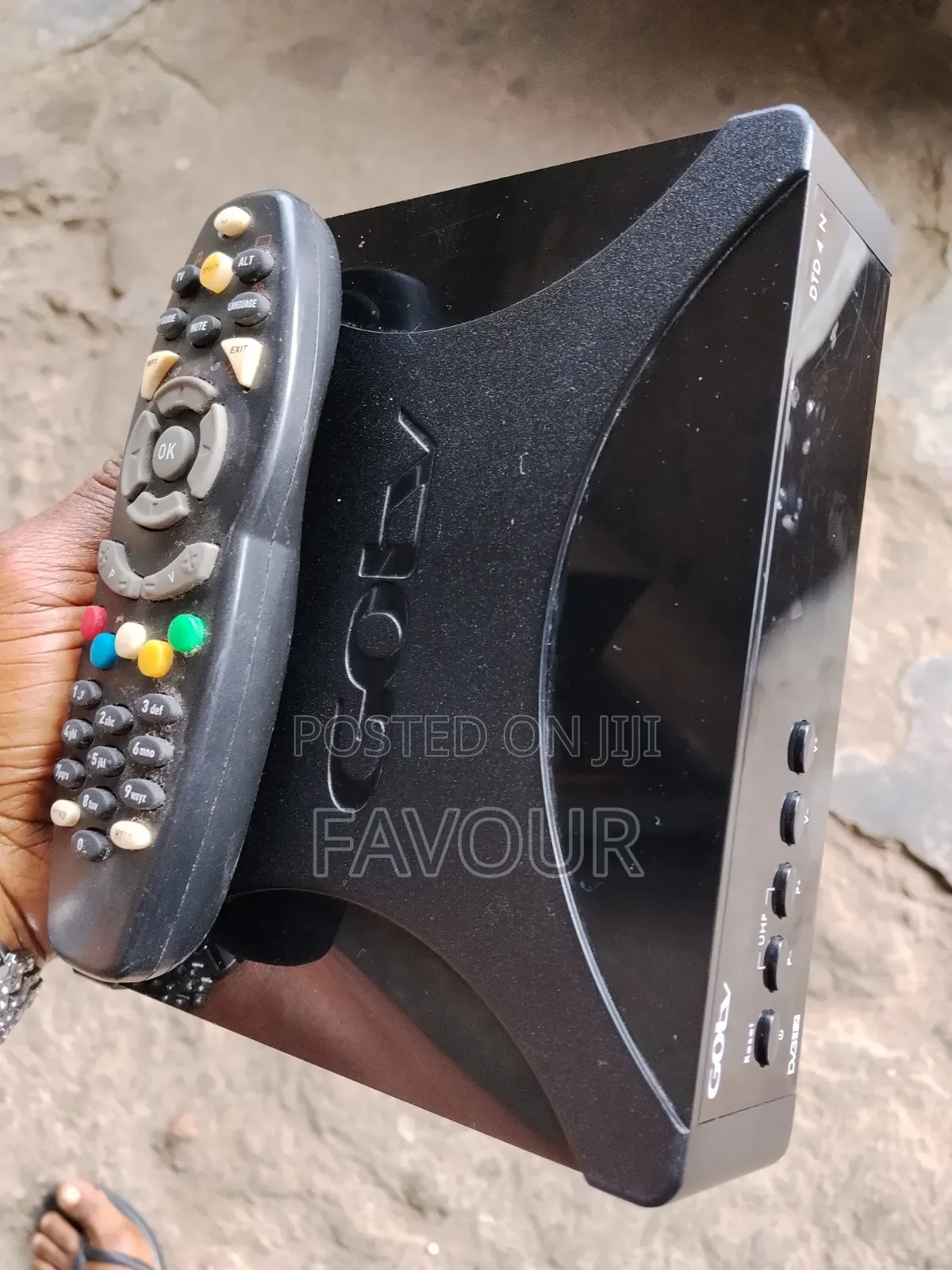Clean Gotv Decoder With Remote