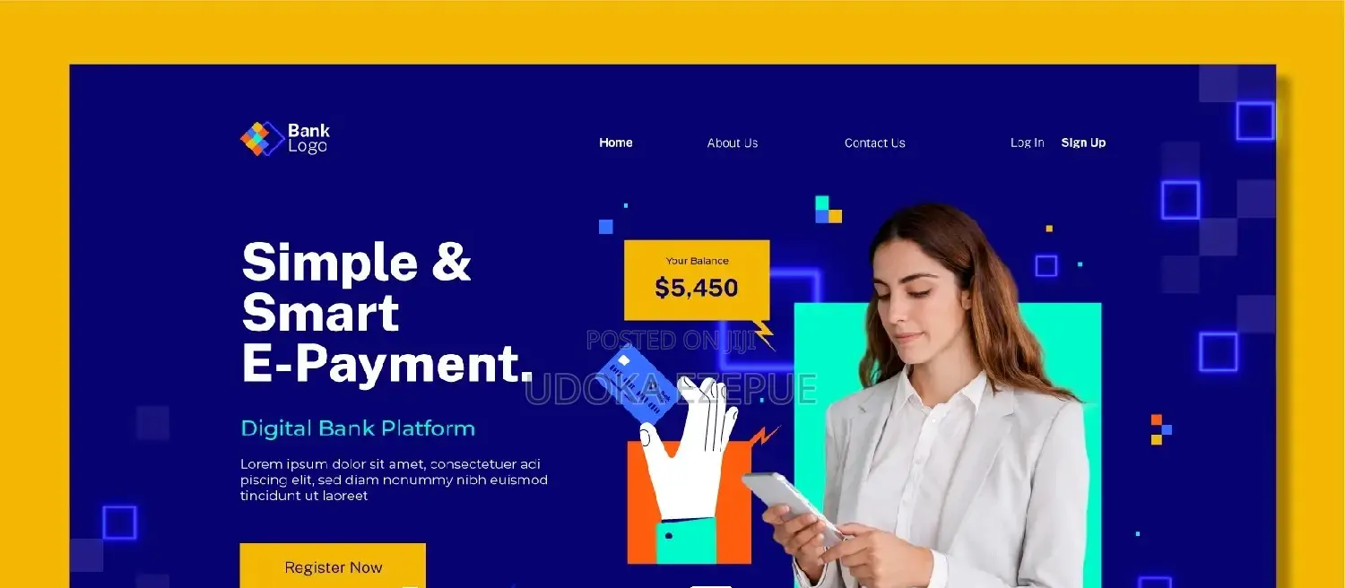 Already Developed Online Banking Website(Multi-Purpose)