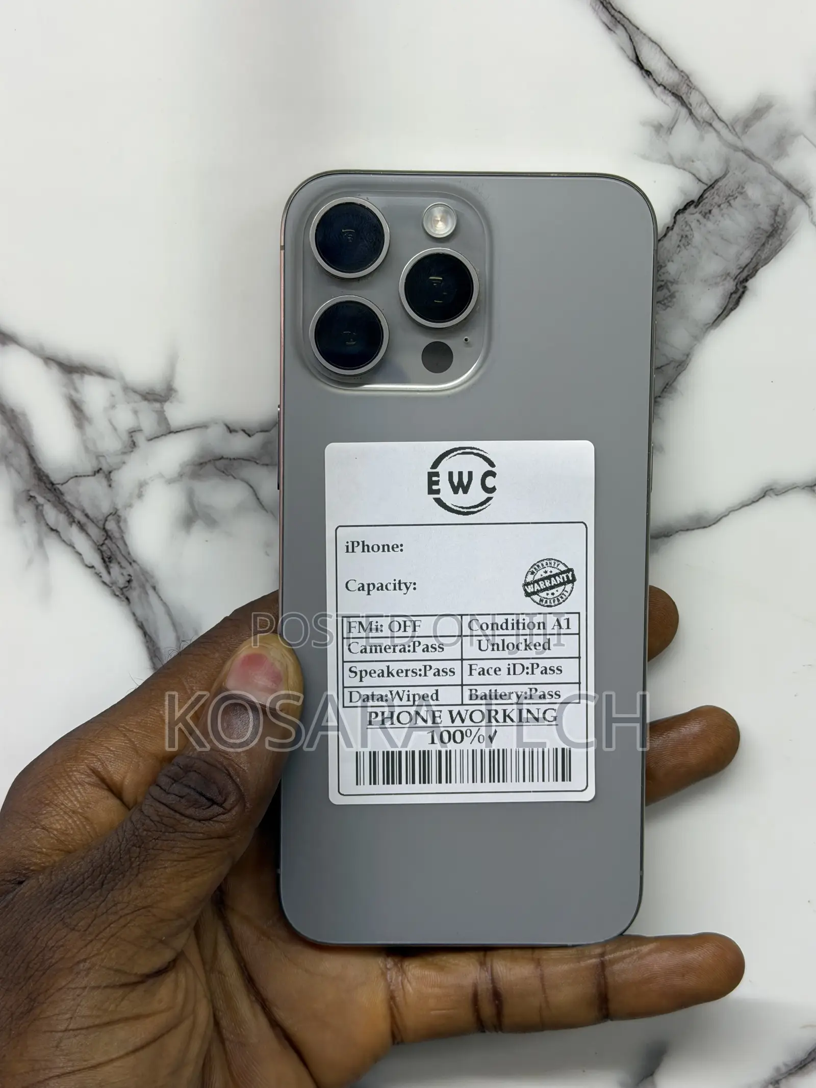 Apple iPhone 15 Pro Max 256 GB Silver