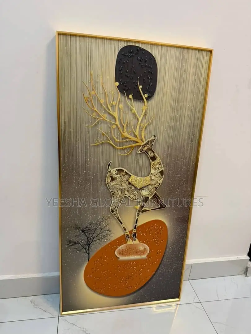 Modern Led 3d Crystal Wall Art Frame