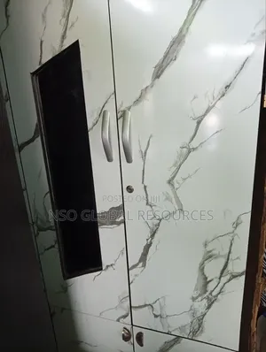 Well Designed Wardrobe With Mirror, Drawers and Shelves
