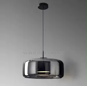 Luxury Nordic Smoked Glass Pendant Light