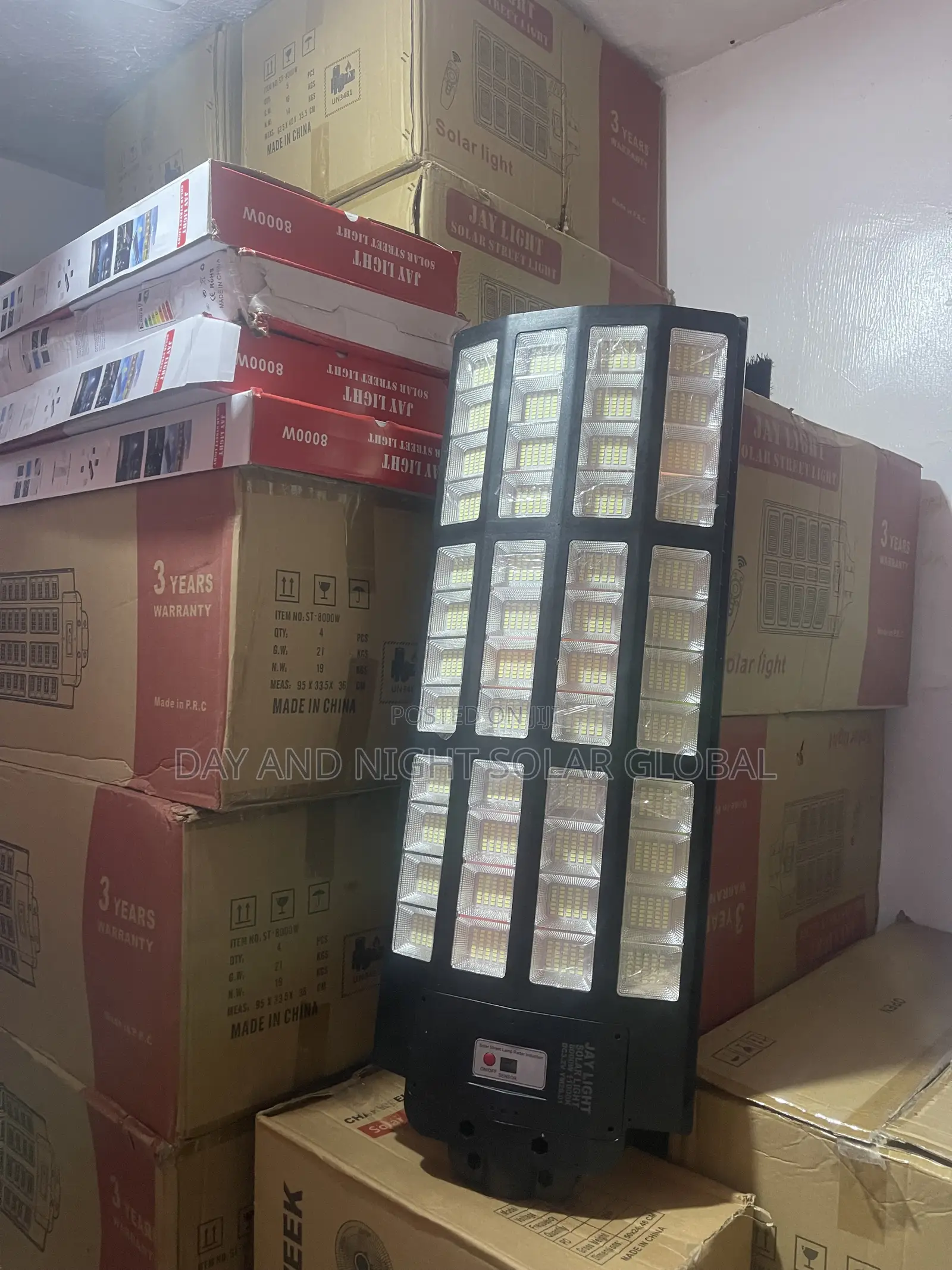 8000 Watts Solar Street Light 3yrs Warranty