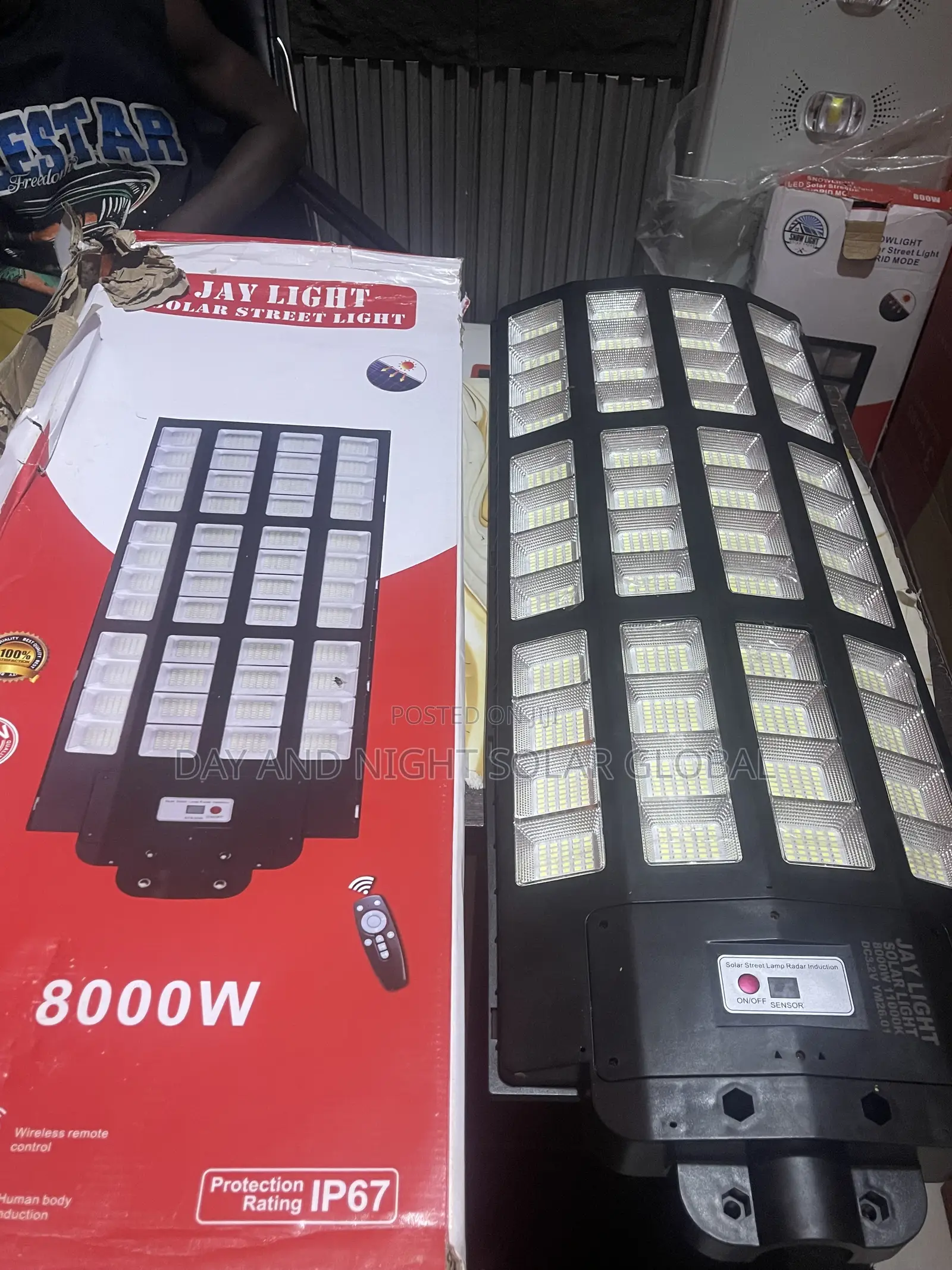 8000 Watts Solar Street Light 3yrs Warranty