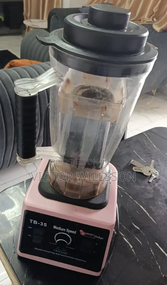 Poundo Yam and Two Pepper Blender