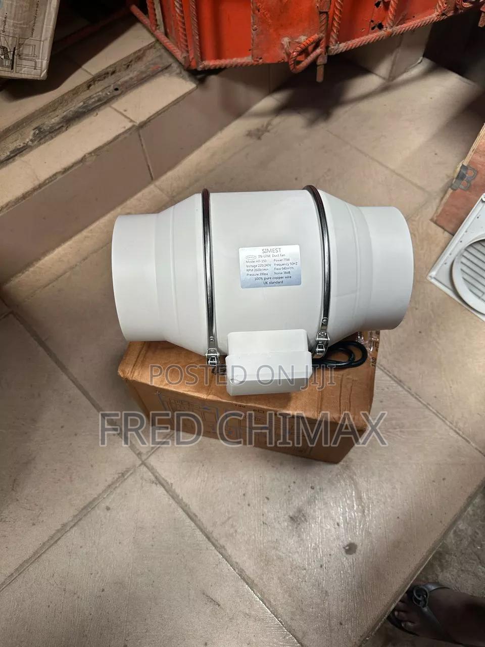 Inline Heat Extractor Fan