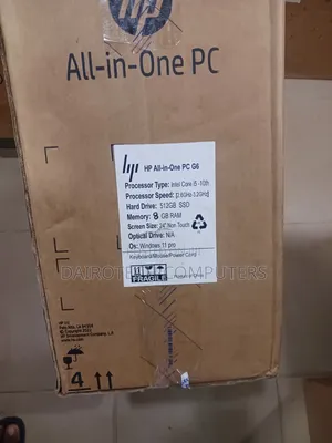 New Desktop Computer HP EliteOne 800 G6 8GB Intel Core i5 SSD 512GB